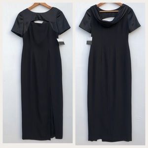 Liz Claiborne Night Black Gown Formal Dress
